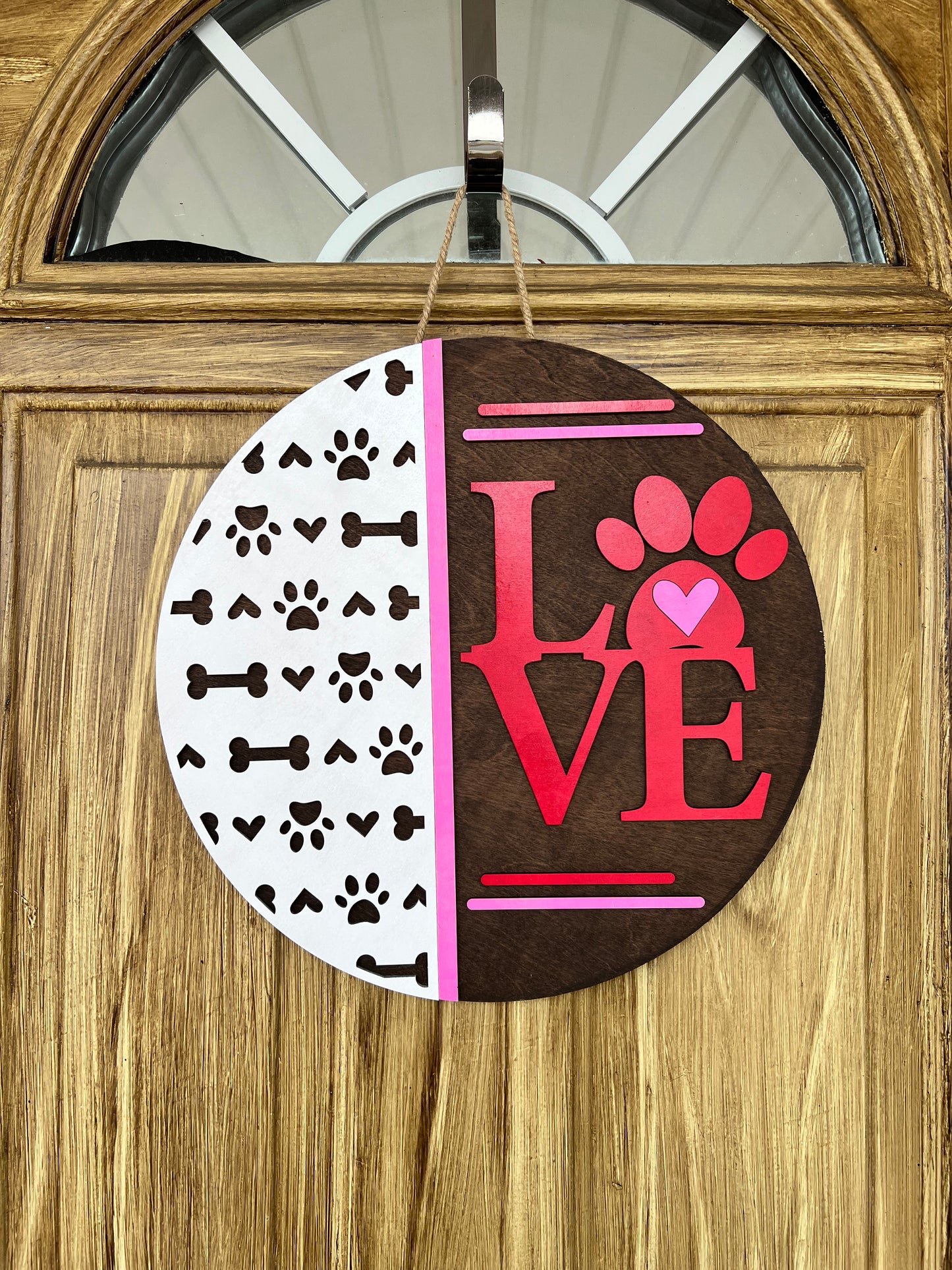 Paw Love Door Hanger