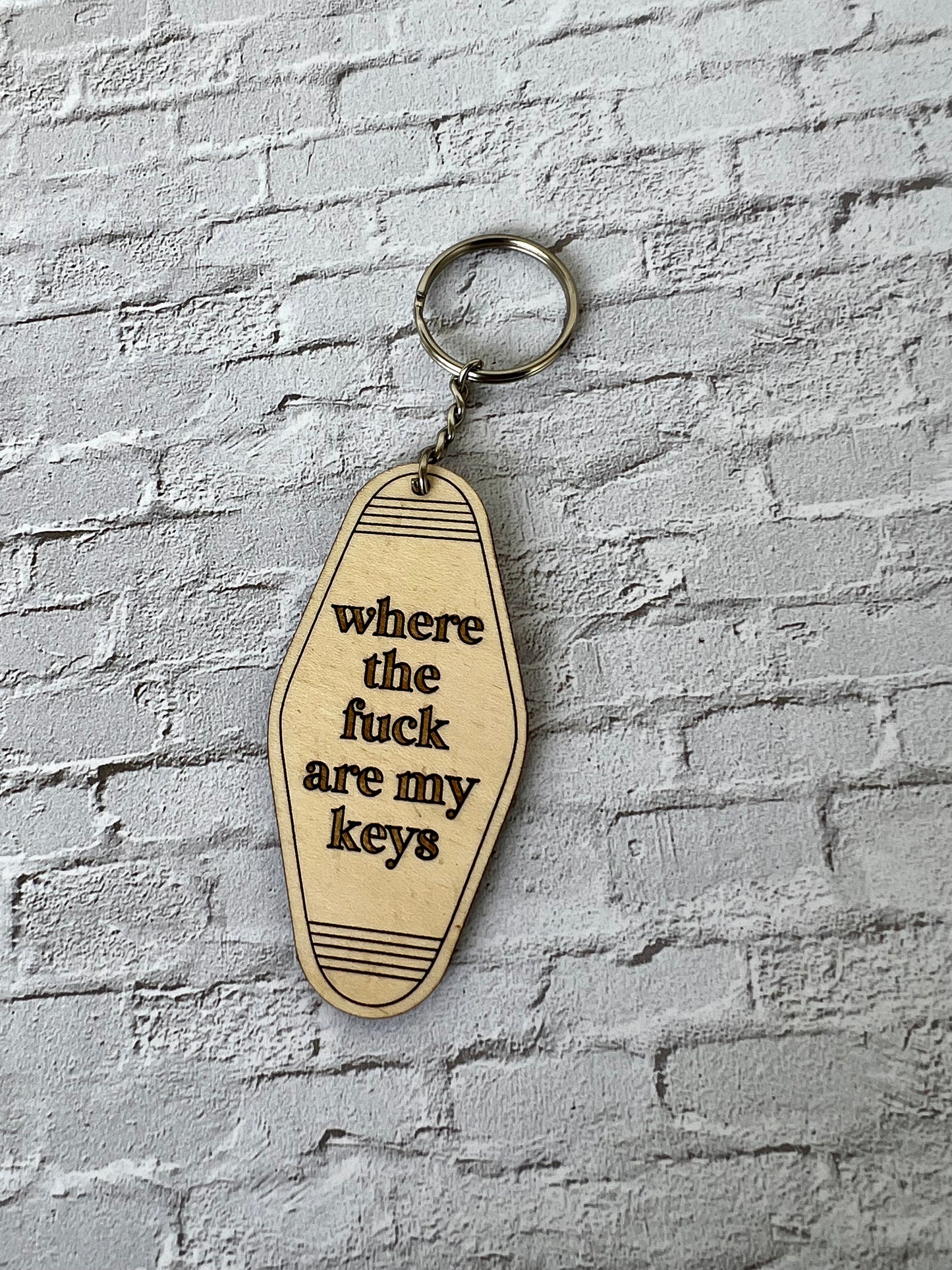 Where the Fuck are my Keys? Keychain