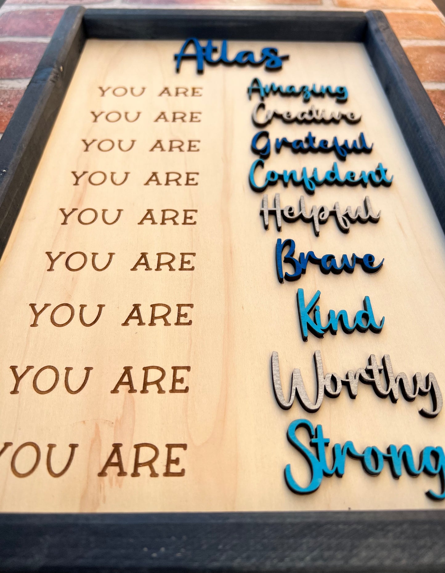 Custom Affirmation Sign