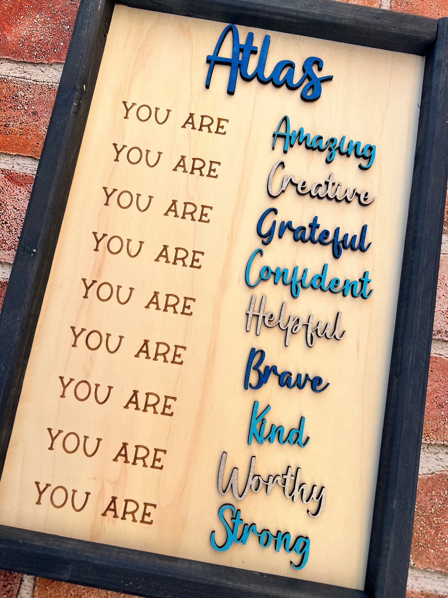 Custom Affirmation Sign